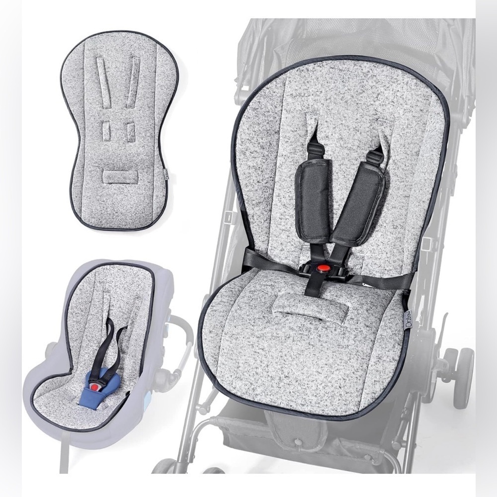 NWT- Orzbow Universal Baby Stroller Seat Liners, Reversible Breathable & Soft